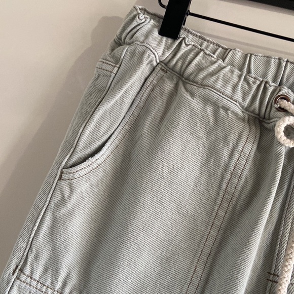 One Teaspoon Shabbies Faded Khaki Boyfriend Jeans - Picture 7 of 15